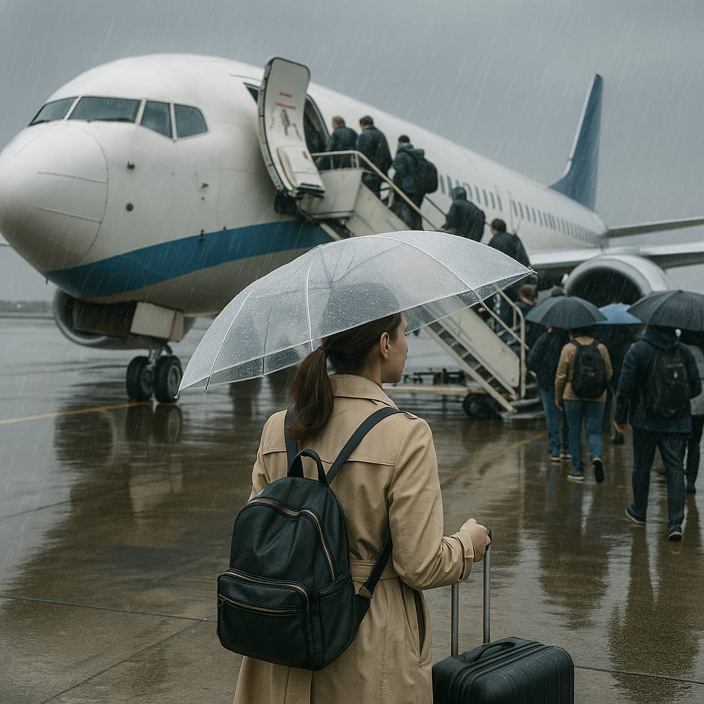 Terbang di Musim Hujan, Ini yang Perlu Diperhatikan Penumpang