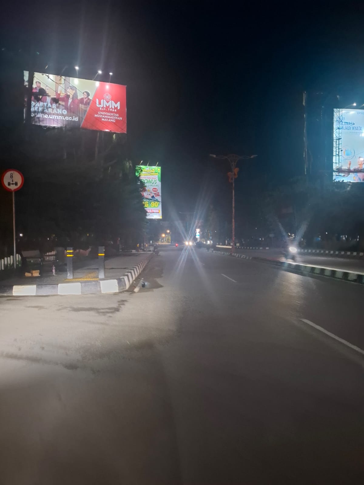 Jalan Utama di Samarinda Gelap, Ternyata Kabelnya Diembat Pencuri