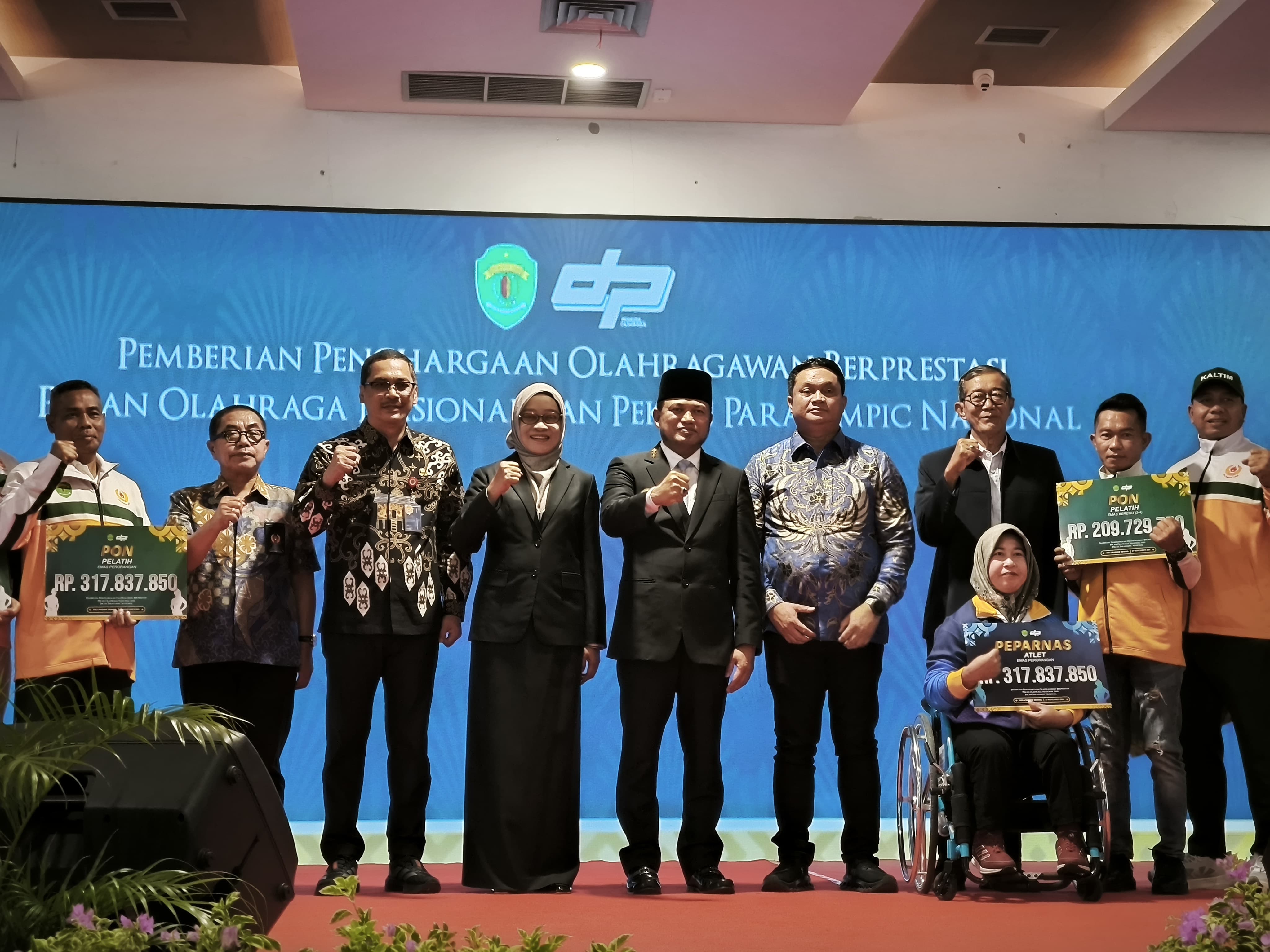 Pemprov Gelontorkan Bonus Atlet PON dan Peparnas