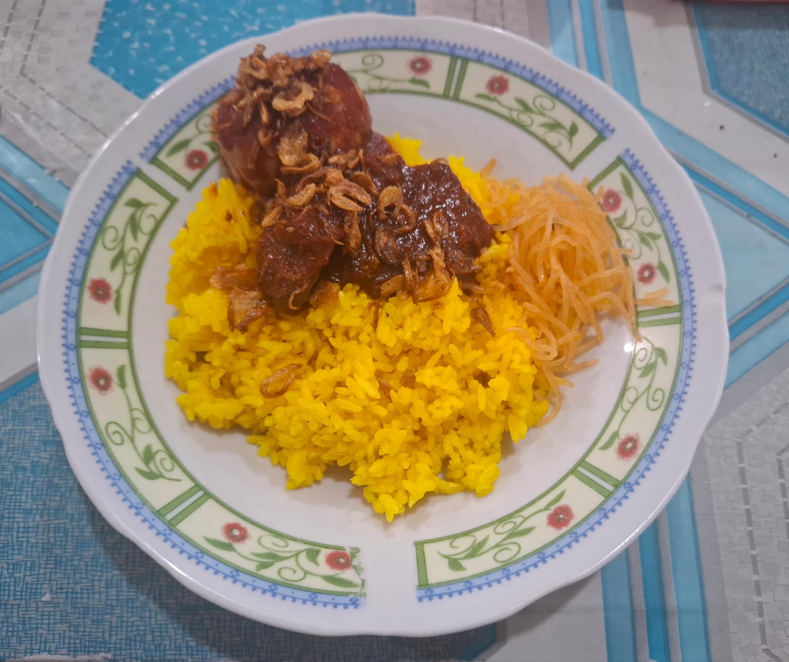Nasi Kuning “Iwak Haruan”,  Menu yang Tak Lagi Ditemui saat Pagi Hari