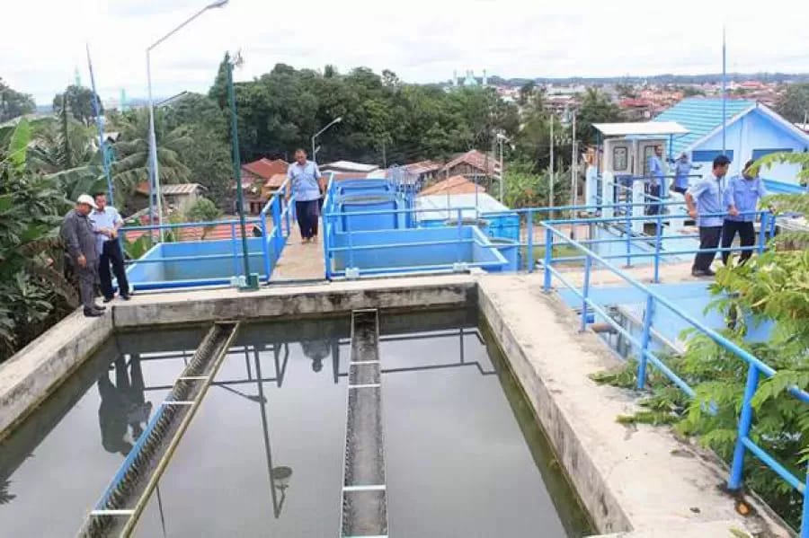 Akhirnya Air Asin Rambah Sungai Mahakam